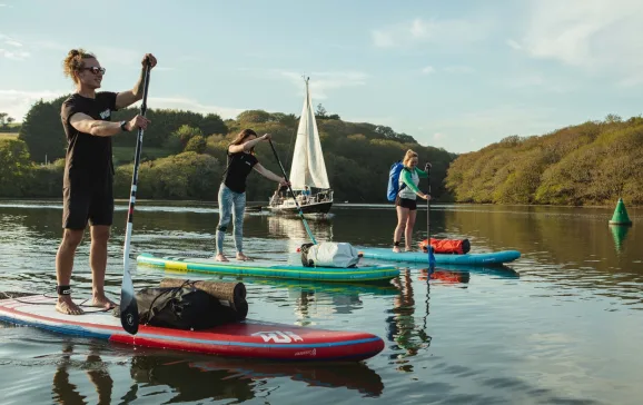 plastic free paddling in cornwall credit tom young