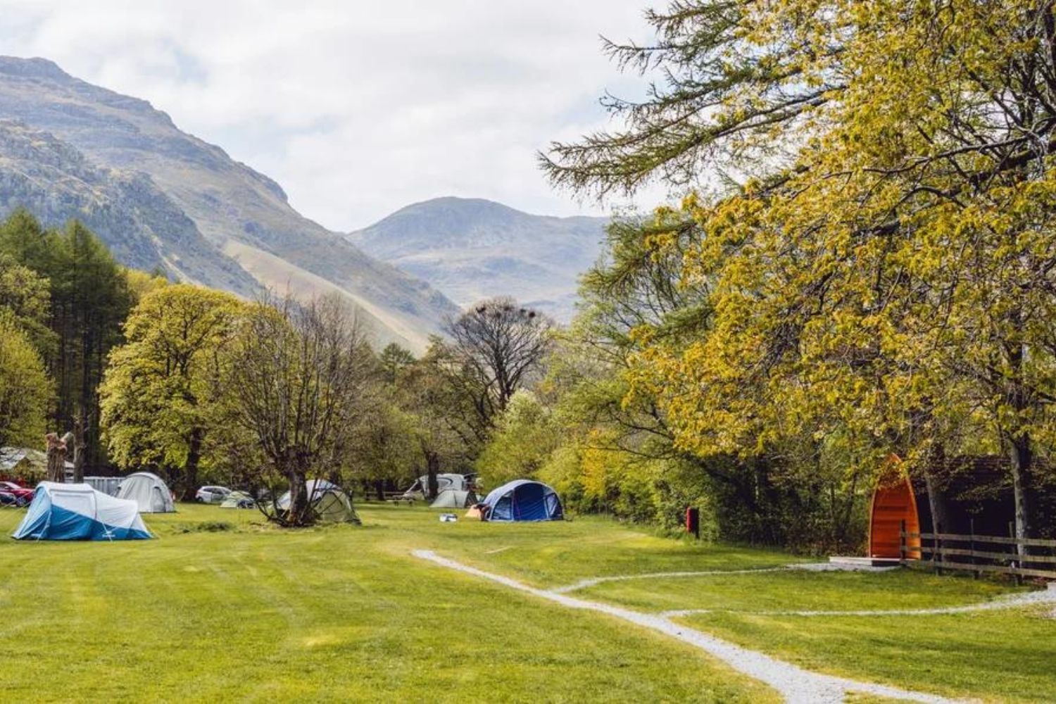 great-langdale-campsite-tents-and-pods - National Trust, Great Langdale Campsite, Lake District