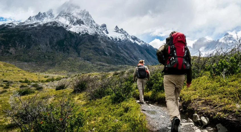 mountain trek