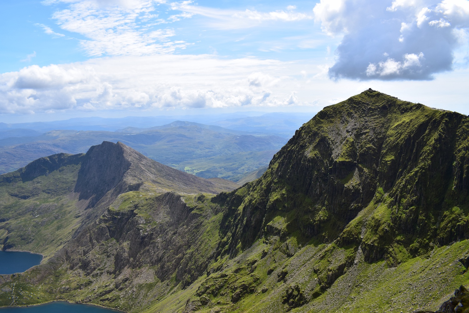 Summit of Snowdon, Snowdon Horseshoe Walk