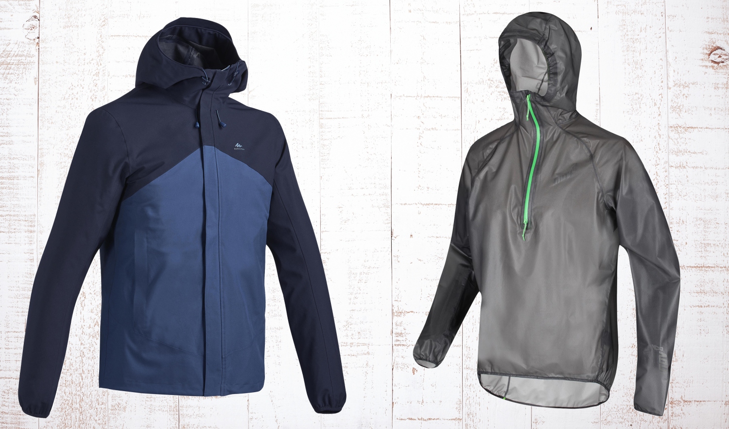 Buy Men's Country Walking Raincoat - NH100 Black Online | Decathlon